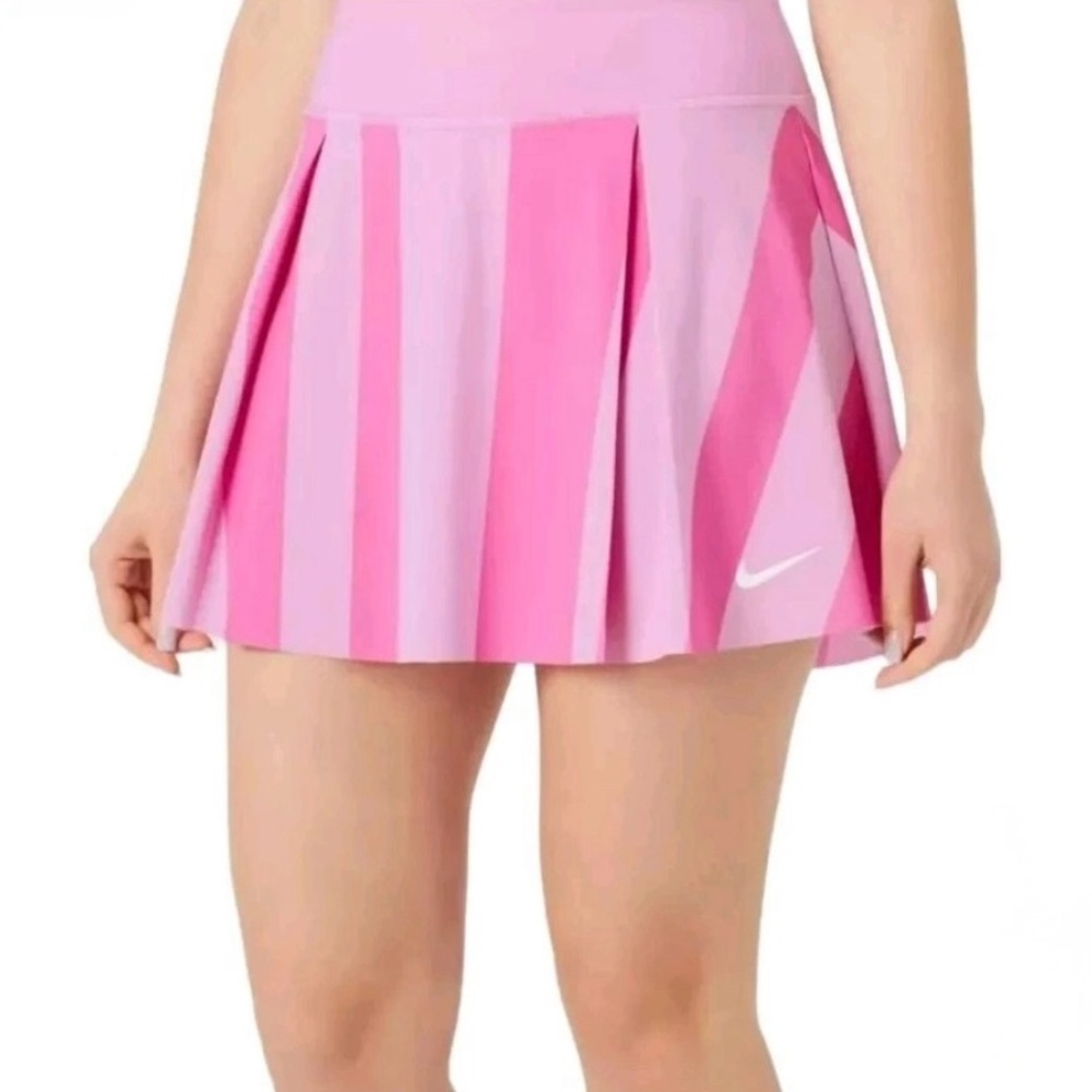 Nike Dri-FIT Advantage Pink 
Strips Tennis Golf Skort FD5677-663
XL